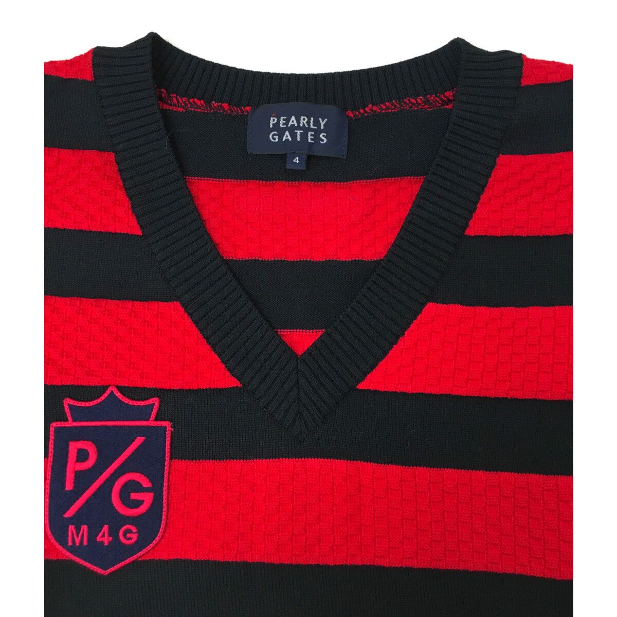 中古 メンズ パーリーゲイツ PEARLY GATES ベスト 4(M) ピンク