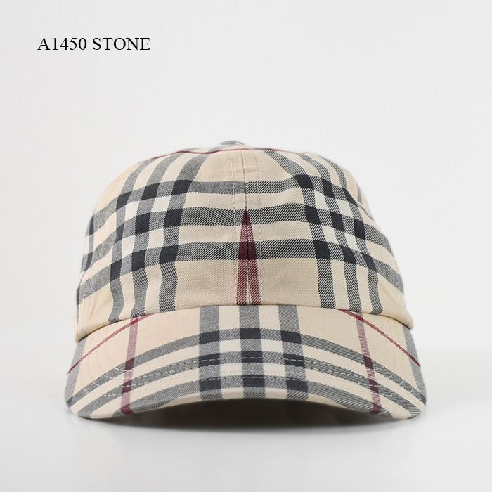 BURBERRY バーバリー 帽子 キャップ 8073370 チェックコットン