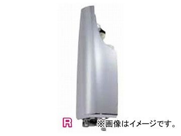 ジェットイノウエ コーナーパネル イスズ 2t NEWエルフ 1993年07月～2004年05月 クロームメッキ 右側 571401