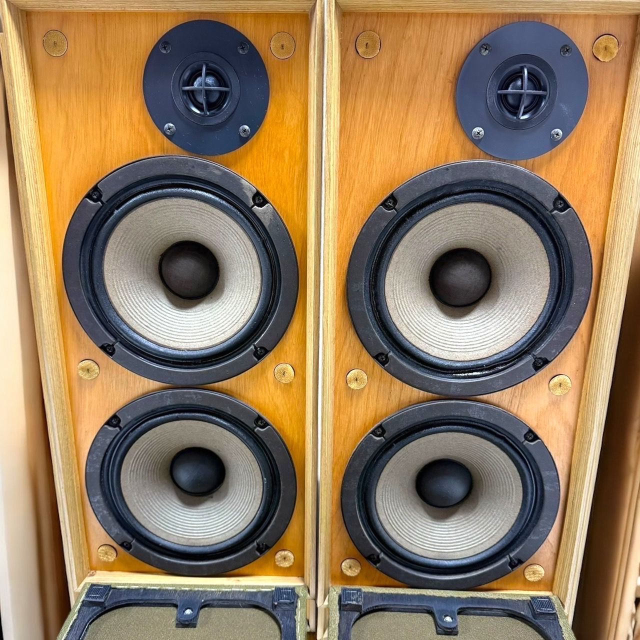 ☆希少品良品 TRIO LS-3000 ブックシェルスピーカーペア シリアル同番 ☆希少品!! 良品 TRIO LS-3000 ブックシェル スピーカー ペア