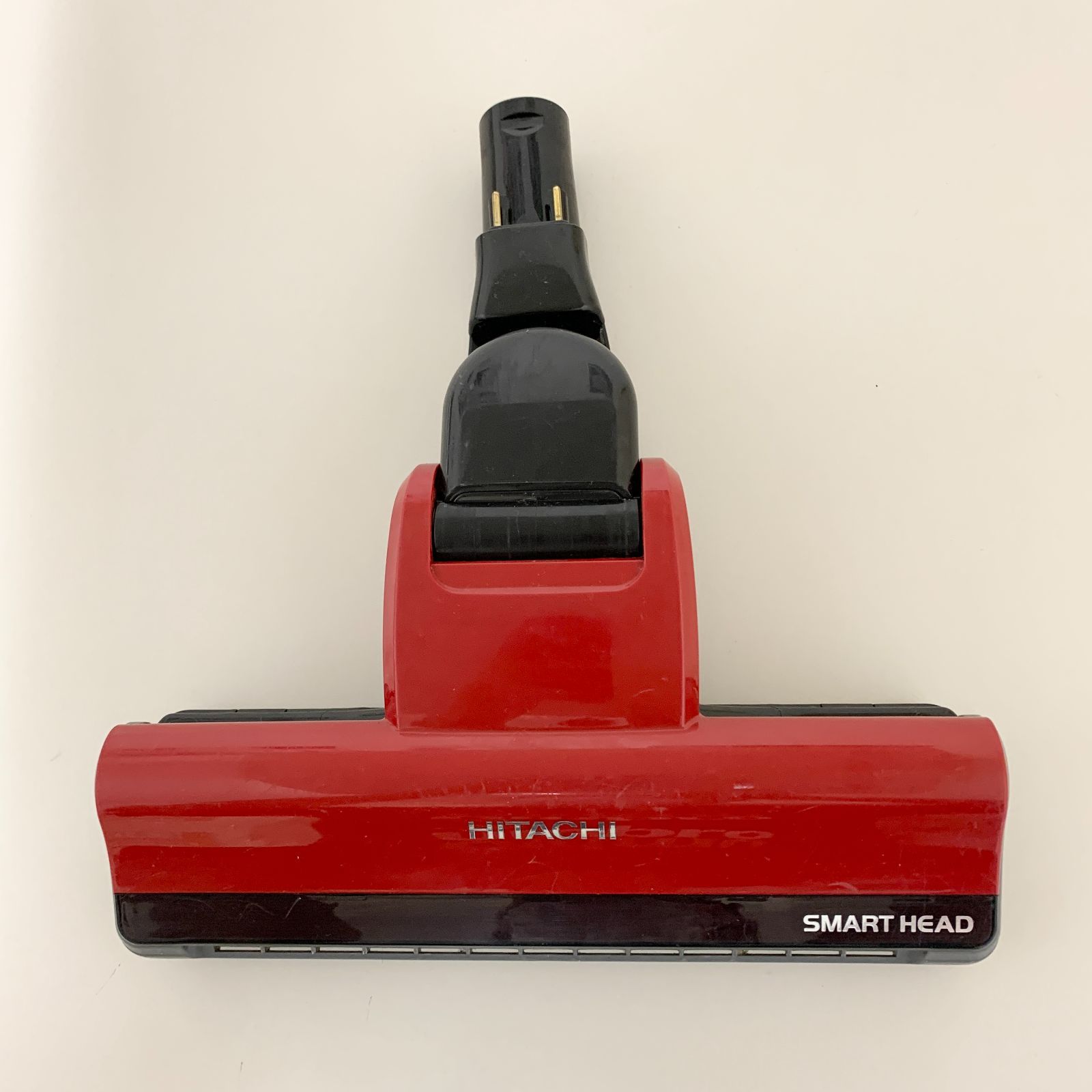 メタリックレッド　日立　掃除機　D-DP19 ヘッド　吸口　回転ブラン　格安中古 日立 HITACHI 掃除機スイクチD-DP19 掃除機用 パワーヘッド