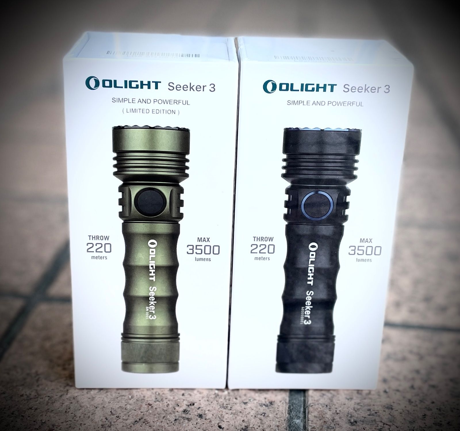 オーライト Olight Seeker 3 限定 アーミーグリーン ブラック - メルカリ