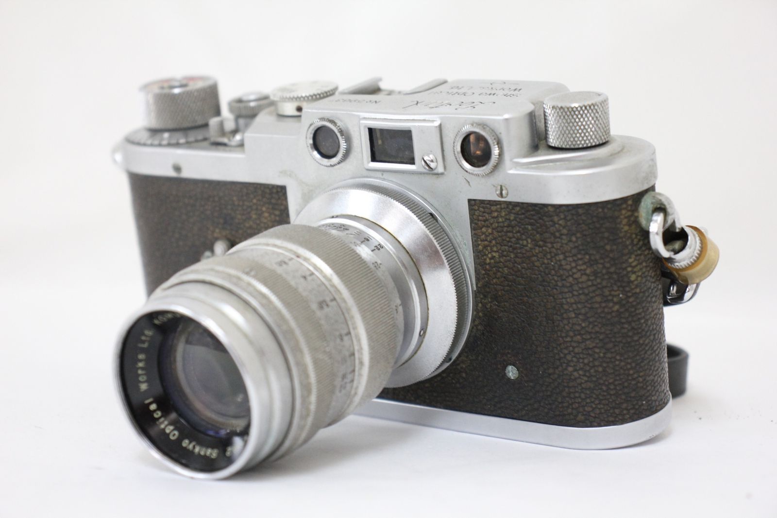 品 Leotax KOMURA- 80mm F3.5 レンジファインダー カメラ e2737