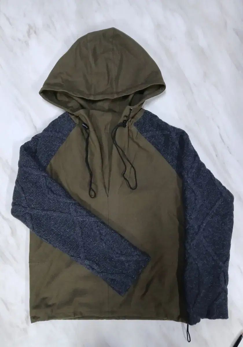 正規品 WOOYOUNGMI(ウーヨンミ) メンズ レディース 兼用 ニット セーター フード付きTシャツ フード付き ジップアップパーカー 48 100 サイズ