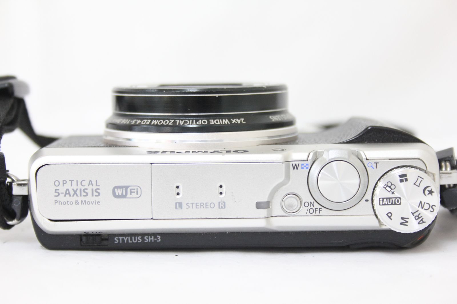 返品保証】 オリンパス Olympus Stylus SH-3 24x Wide バッテリー付き 