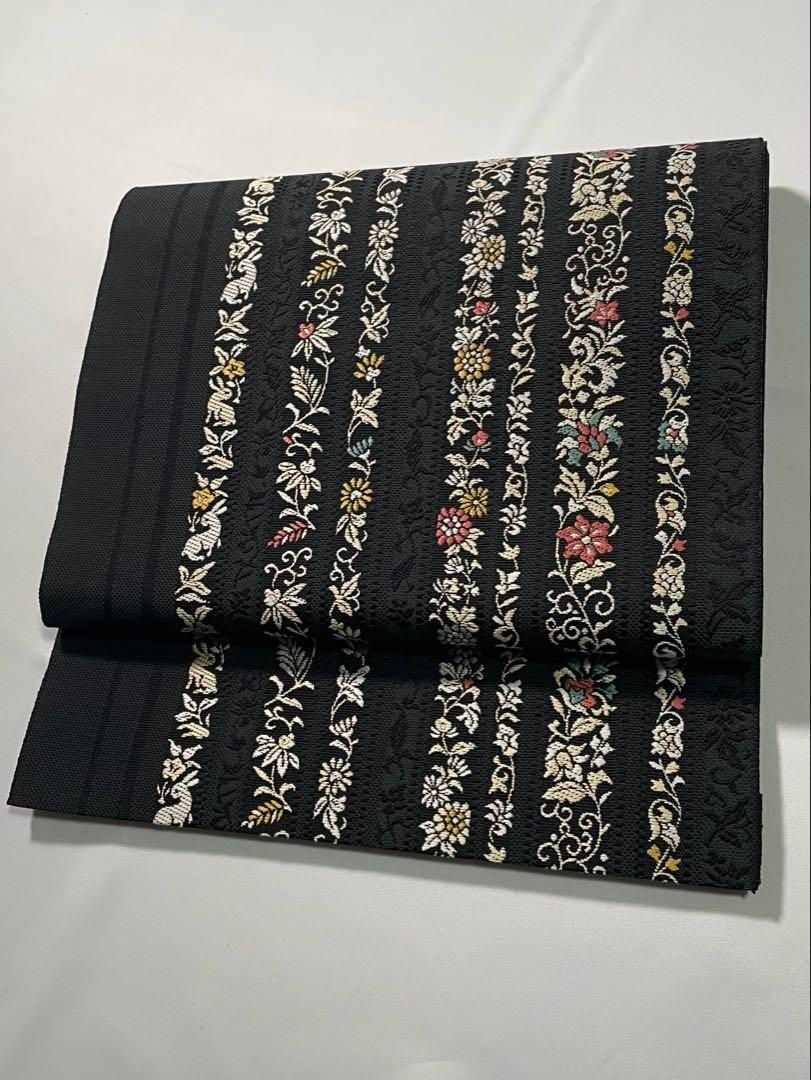 全通 紋八寸名古屋帯