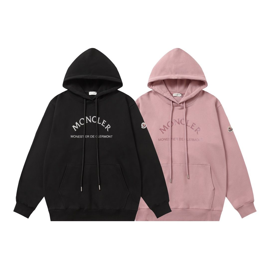 MONCLER モンクレール パーカー/ジャケット レディース メンズ ファッション 人気 新作 秋冬 男女兼用 2色  ブラック/ピンク（04101550） - メルカリ