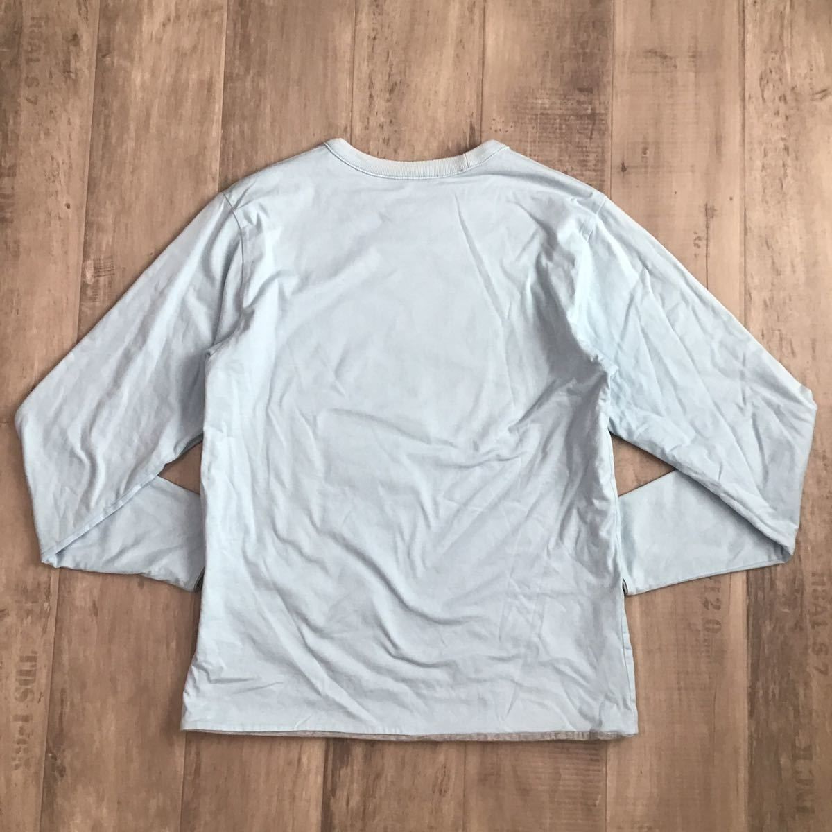 エイプ　マイロ✖️カウズ長袖Tシャツ ☆リバーシブル☆ KAWS MILO 長袖 Tシャツ Mサイズ a bathing