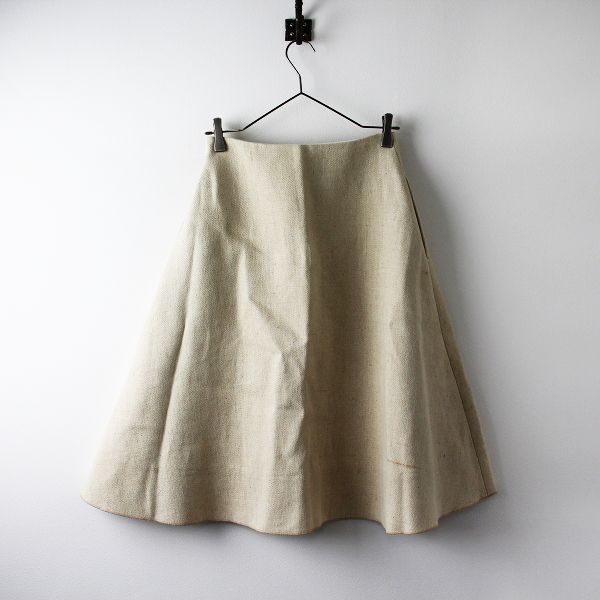 MADISON BLUE マディソンブルー JUTE FLARE SKIRT リネン ジュート