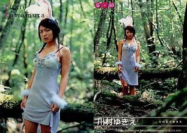 川村ゆきえ「サンタコスチューム」トレーディングカード全５種セット（美品） 川村ゆきえ「サンタコスチューム」トレーディングカード全5種