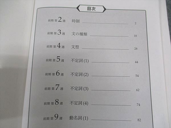 鉄緑会 高1 英語発展講座 英文法 テキスト 2021 ☆ 020m0D