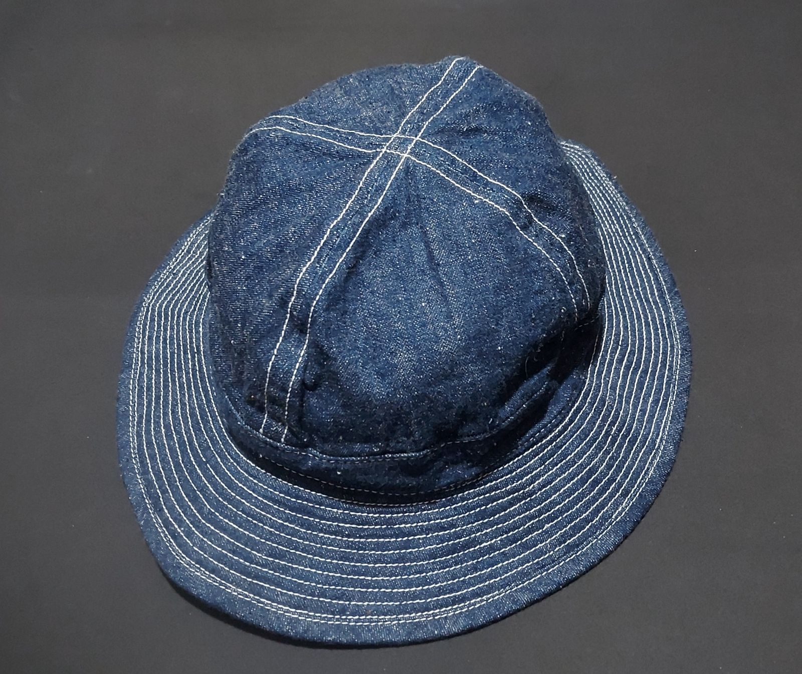 orSlow US NAVY HAT デニムハット　バケットハット　サイズ1