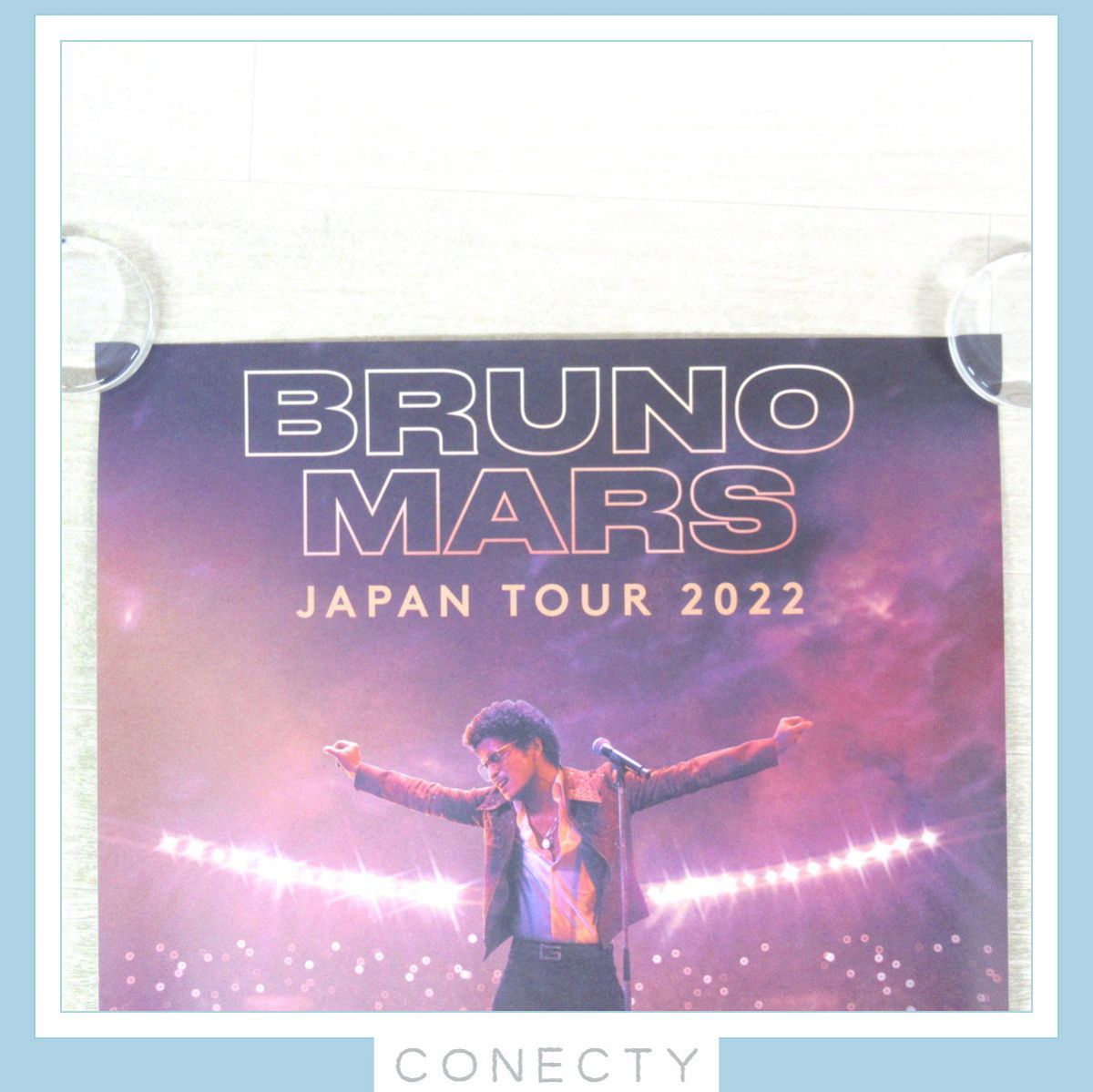 ブルーノ・マーズ Bruno Mars 2022 Japan tour ポスター/VIP席 グッズ