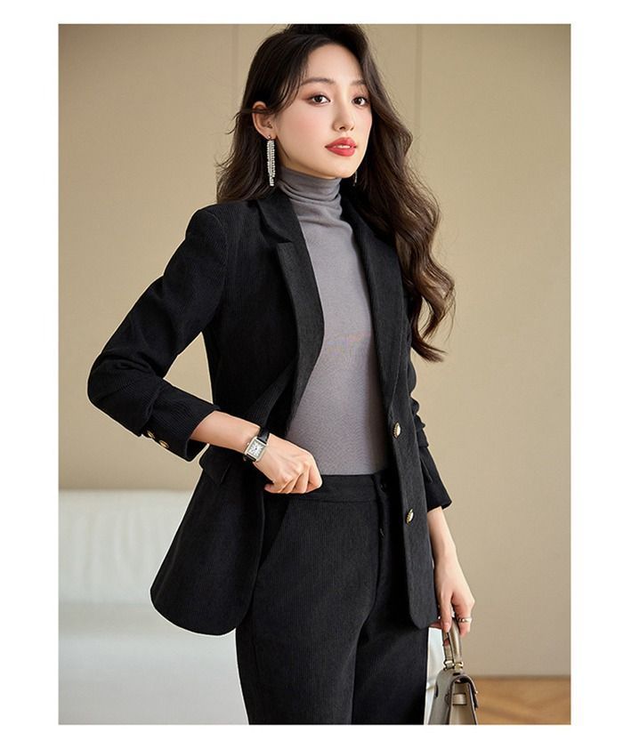 ブレザー ロングパンツ