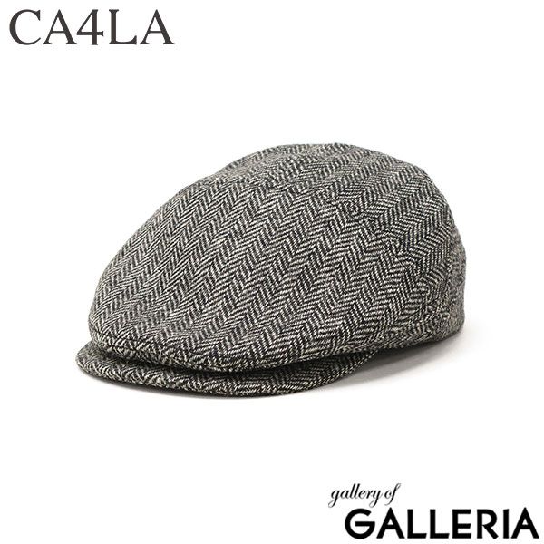 CA4LA ハンチング メンズ レディース カシラ 帽子 ハンチング帽 チェック 柄 総柄 秋冬 ウール マラリウス社 英国 保温 通気性 カジュアル おしゃれ 上品 大人 軽量 ユニセックス CHECK HUN AW4 ZKN02595