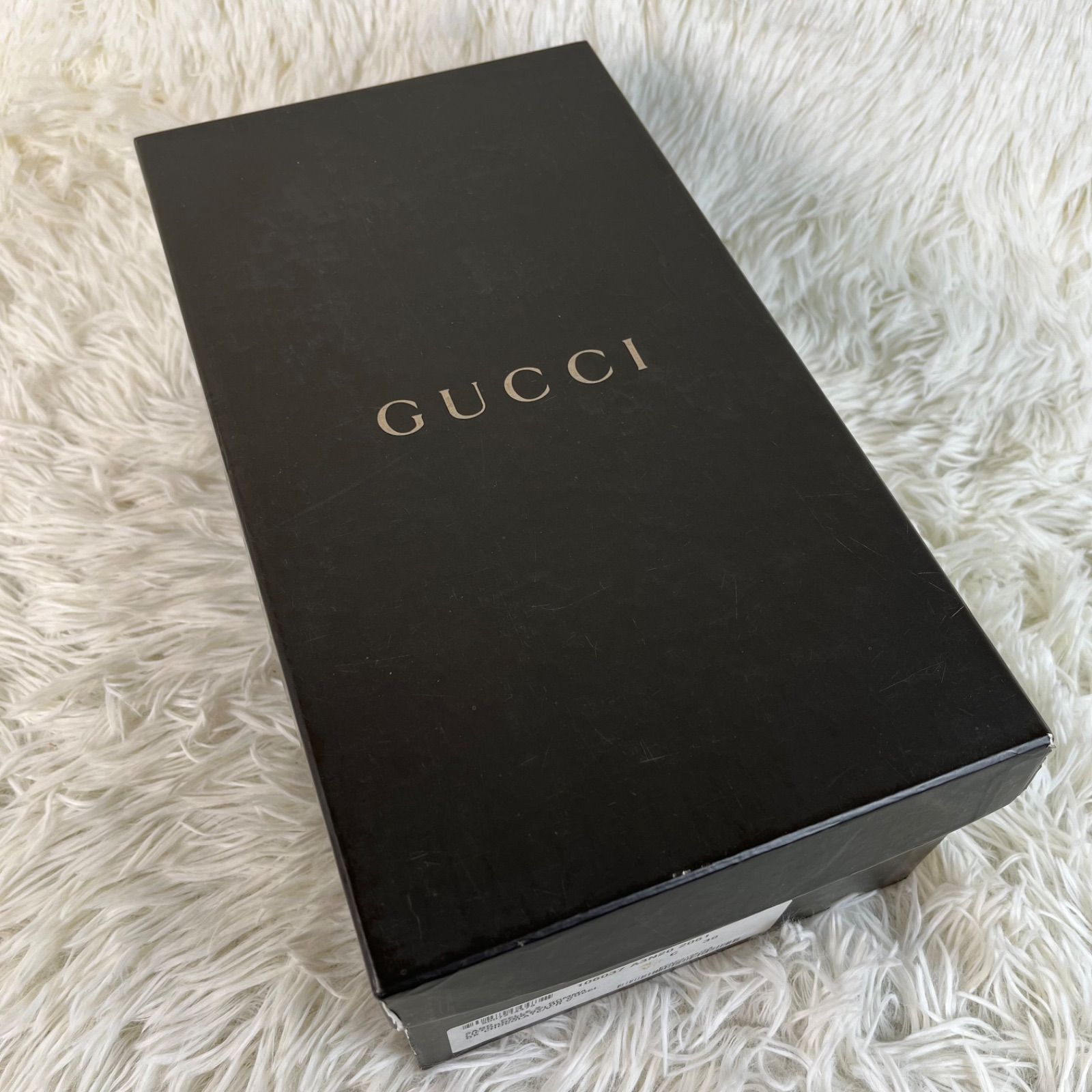GUCCI サンダル シェリーライン レザー ブラウン - メルカリ