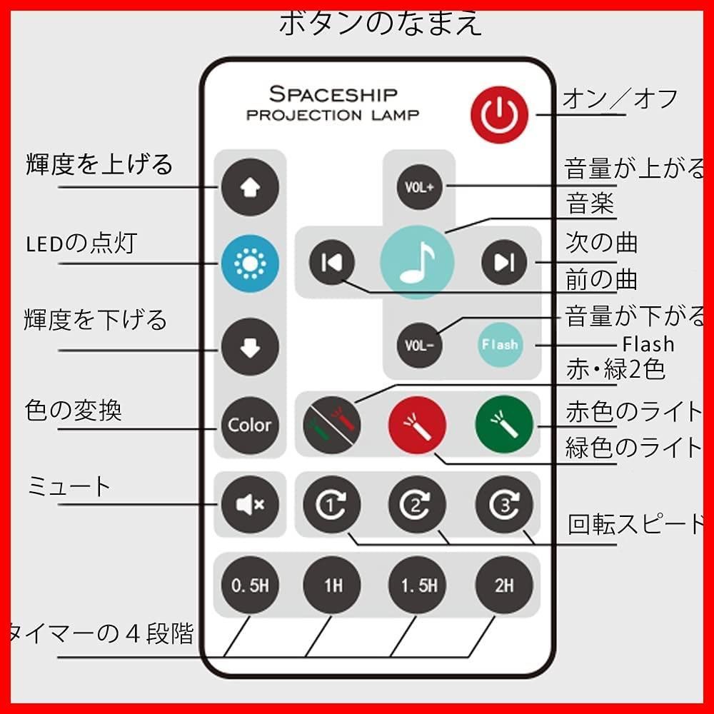 家庭用プラネタリウム ベッドサイドランプ