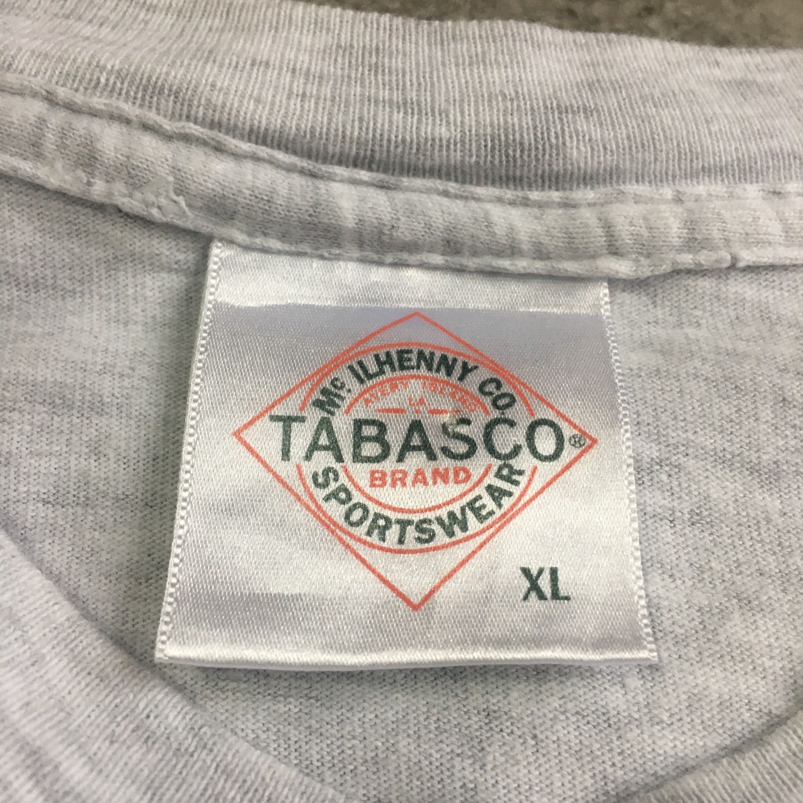 00s TABASCO Bass fishing Back Printed T-shirt タバスコ バス フィッシング バックプリントTシャツ  ブラックバス - メルカリ