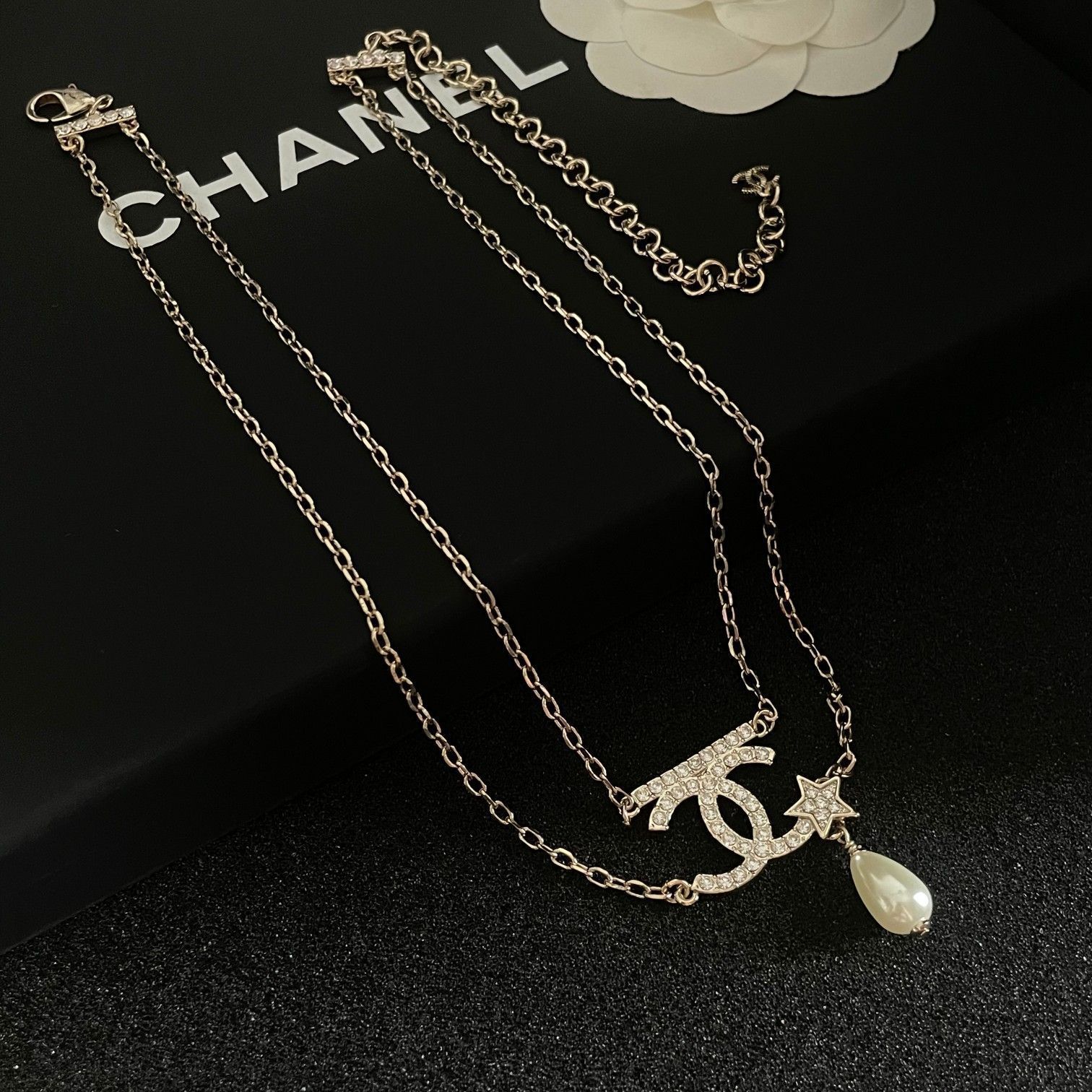 和装にも合いそう ヴィンテージ風が素敵 CHANEL ネックレス CHANEL - 【ヴィンテージ】シャネル ネックレスの通販 by