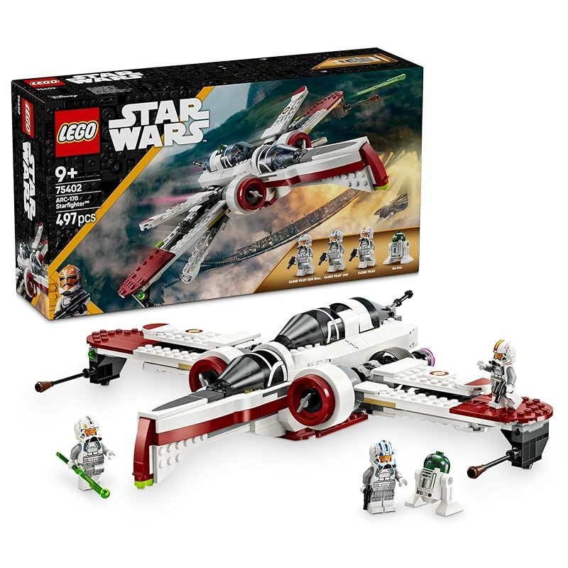 レゴ LEGO スター ウォーズ ARC-170 スターファイター おもちゃ 玩具 誕生日 プレゼント ブロック 男の子 女の子 子供 9歳 10歳 11歳 小学生 宇宙 0