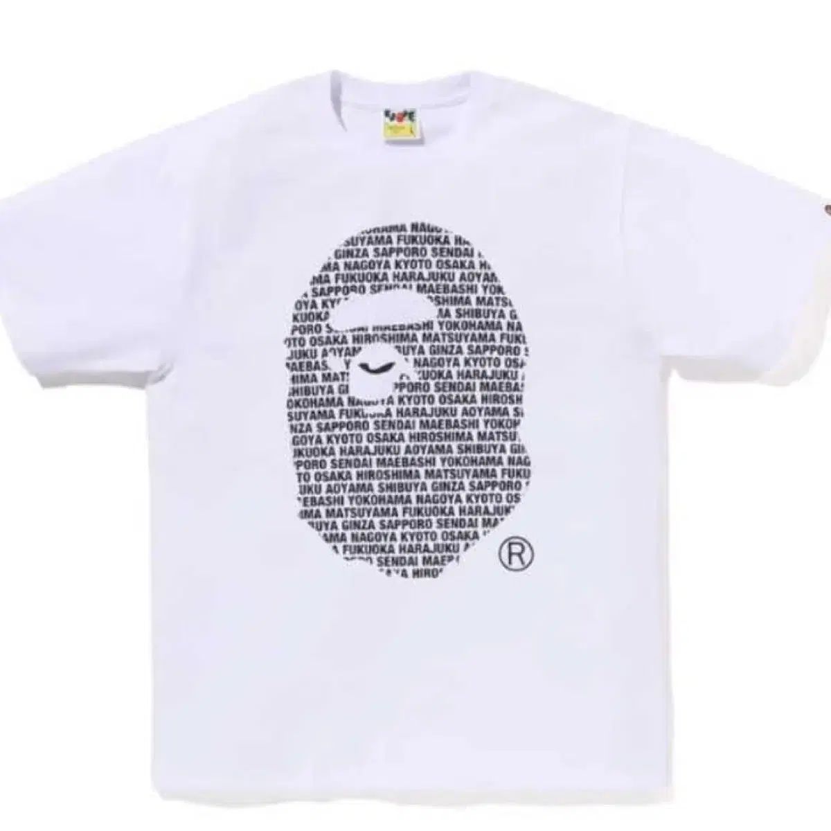 A BATHING APE アベイシングエイプ L 日本 エイプ HEAD ヘッド 半袖T