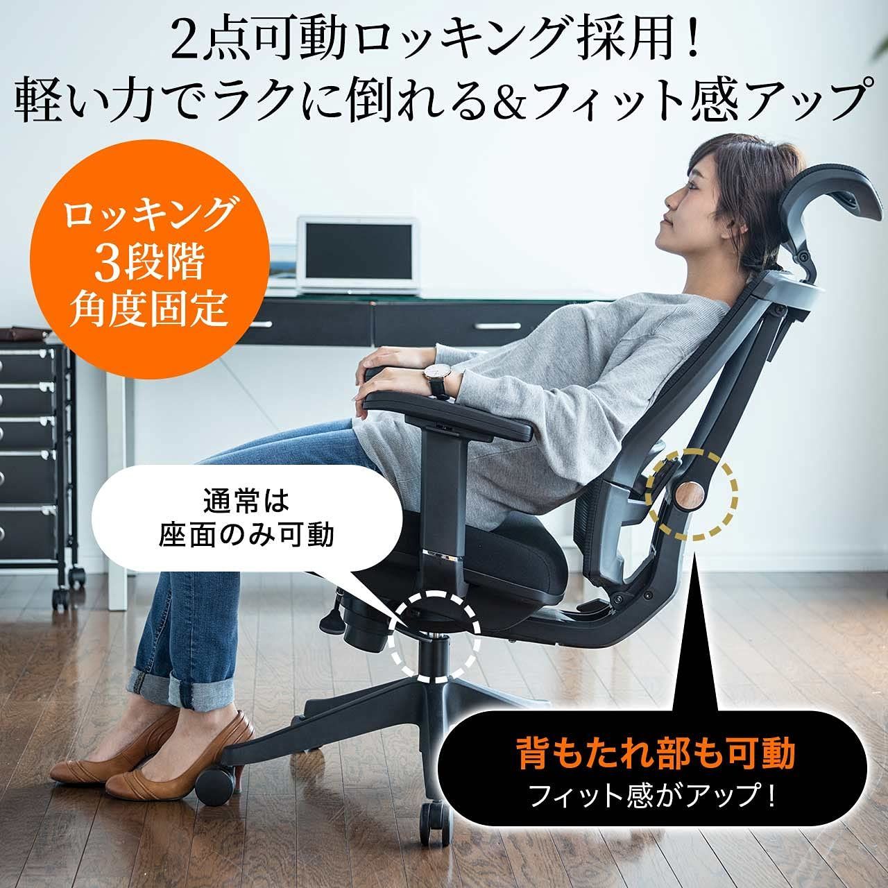 肘あて可動 腰当