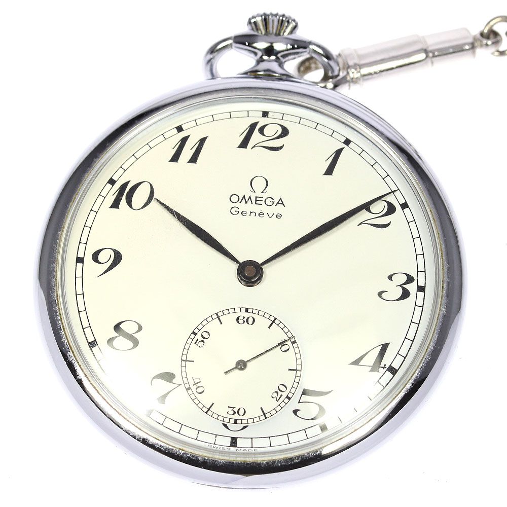 オメガ OMEGA 121.1740 ジュネーブ Cal.960 懐中時計 手巻き メンズ_811148