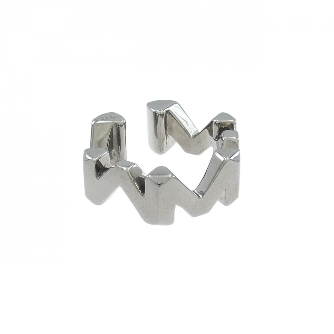 MIKIMOTO/ミキモトMコレクション『イヤーカフ 』片耳用 These modern “M Collection” ear cuffs feature the signature