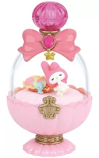 [Used] Food Toy Trading Figure 2. My Melody “Sanrio Characters Dolly Case”
