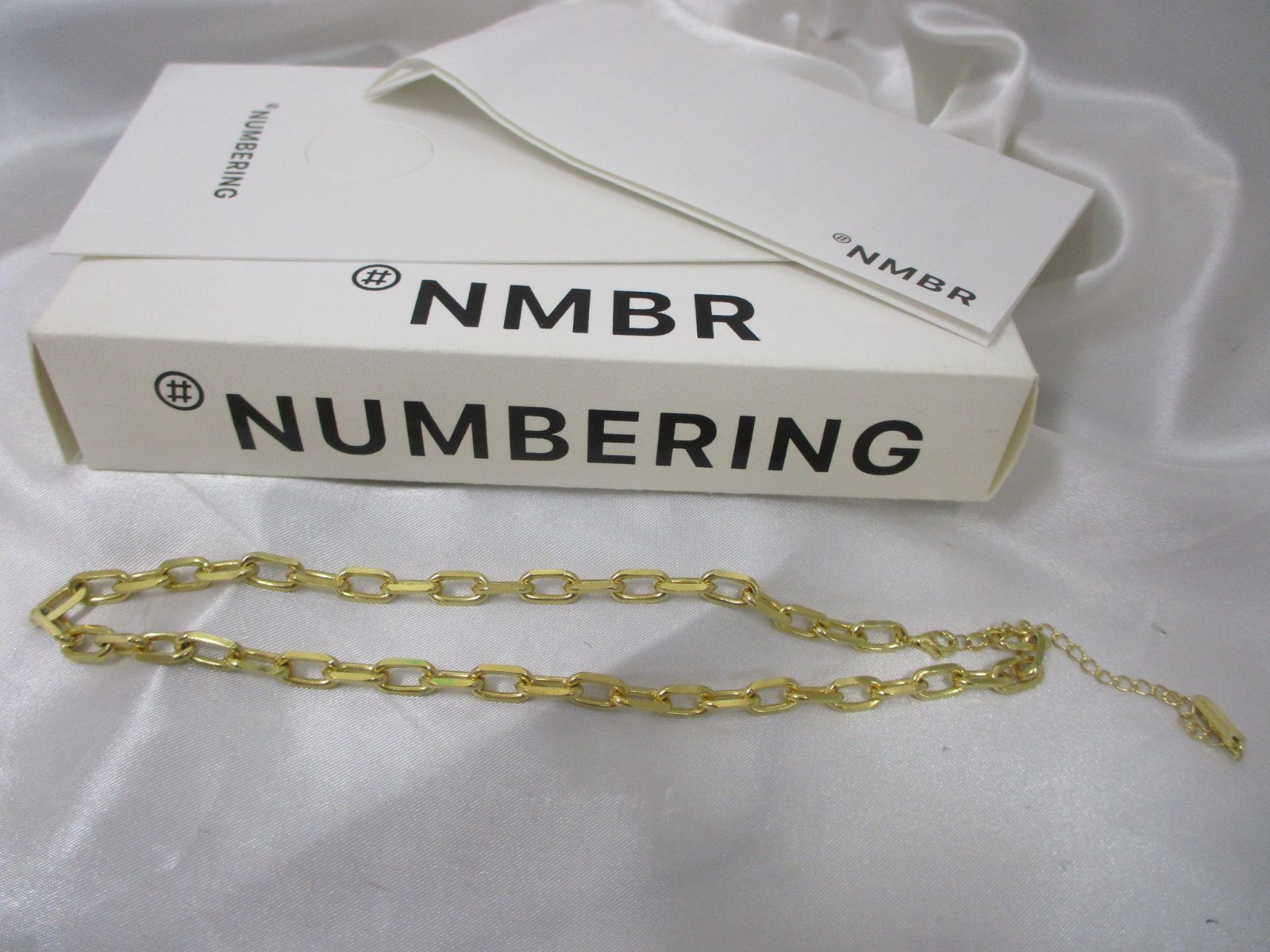 ☆. #851 NUMBERING ネックレス GOLD ゴールド 925 KITH Gold 