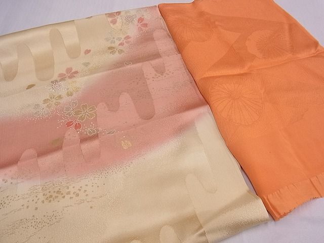 平和屋-こころ店□和装小物 上質な帯揚げ10枚セット 寿光織 宝尽くし ...