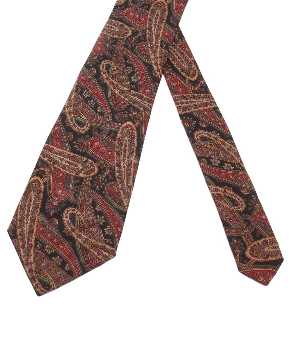 極美品 ディオール DIOR ネクタイ メンズ トロッター柄 イタリア製