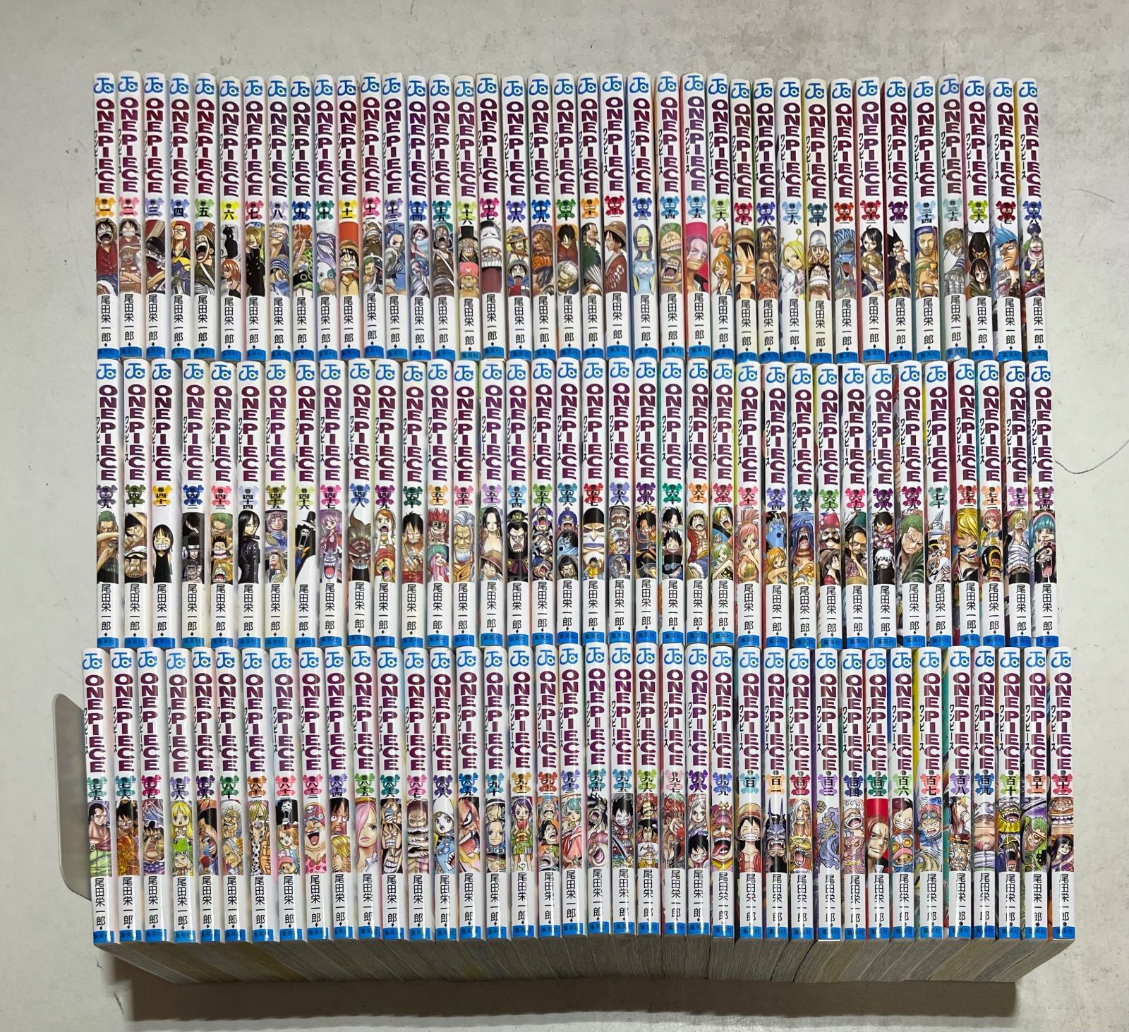 ワンピース 尾田栄一郎 コミック全巻セット+おまけ付き ONE PIECE ワンピース コミック 1～112巻セット+おまけ多数付き！ 尾田