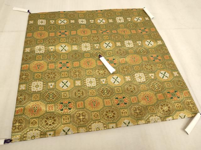 平和屋本店▽打敷 内敷 蜀江花文 金襴 法衣 寺院 仏具 仏教 僧侶