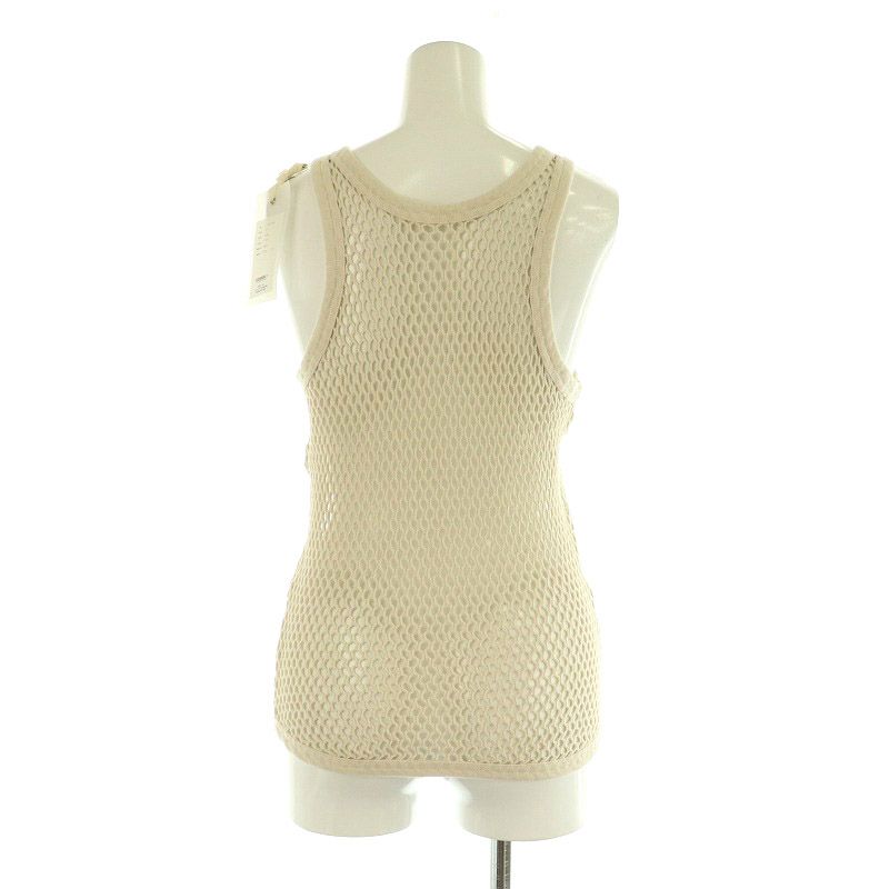 トゥデイフル　美品　Mesh Tank Top　エクリュ TODAYFUL (トゥデイフル）Mesh Tank Top 即日発送 : RAPTURE