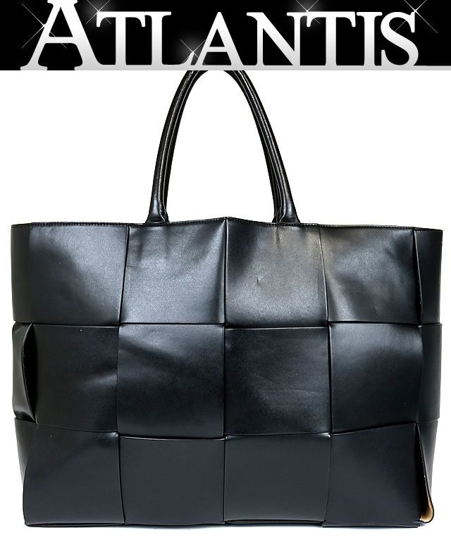 銀座店 ボッテガヴェネタ ラージ アルコ トートバッグ 黒 94074 - メルカリ