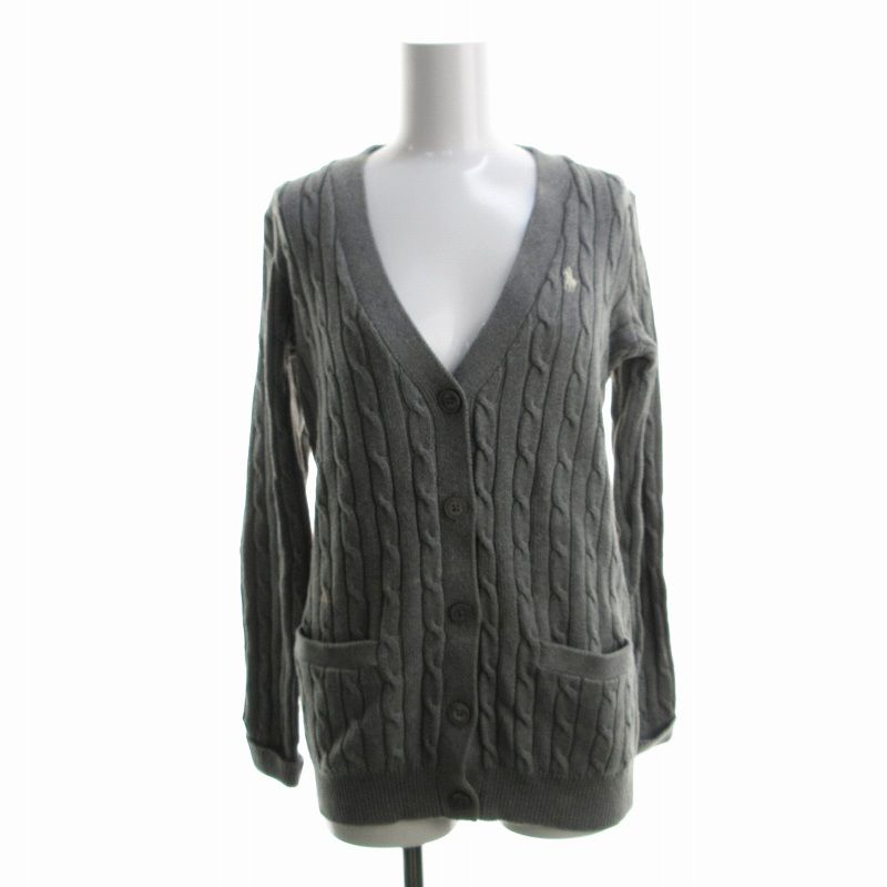 セールPoloポロラルフローレンケーブルカーディガン ニット