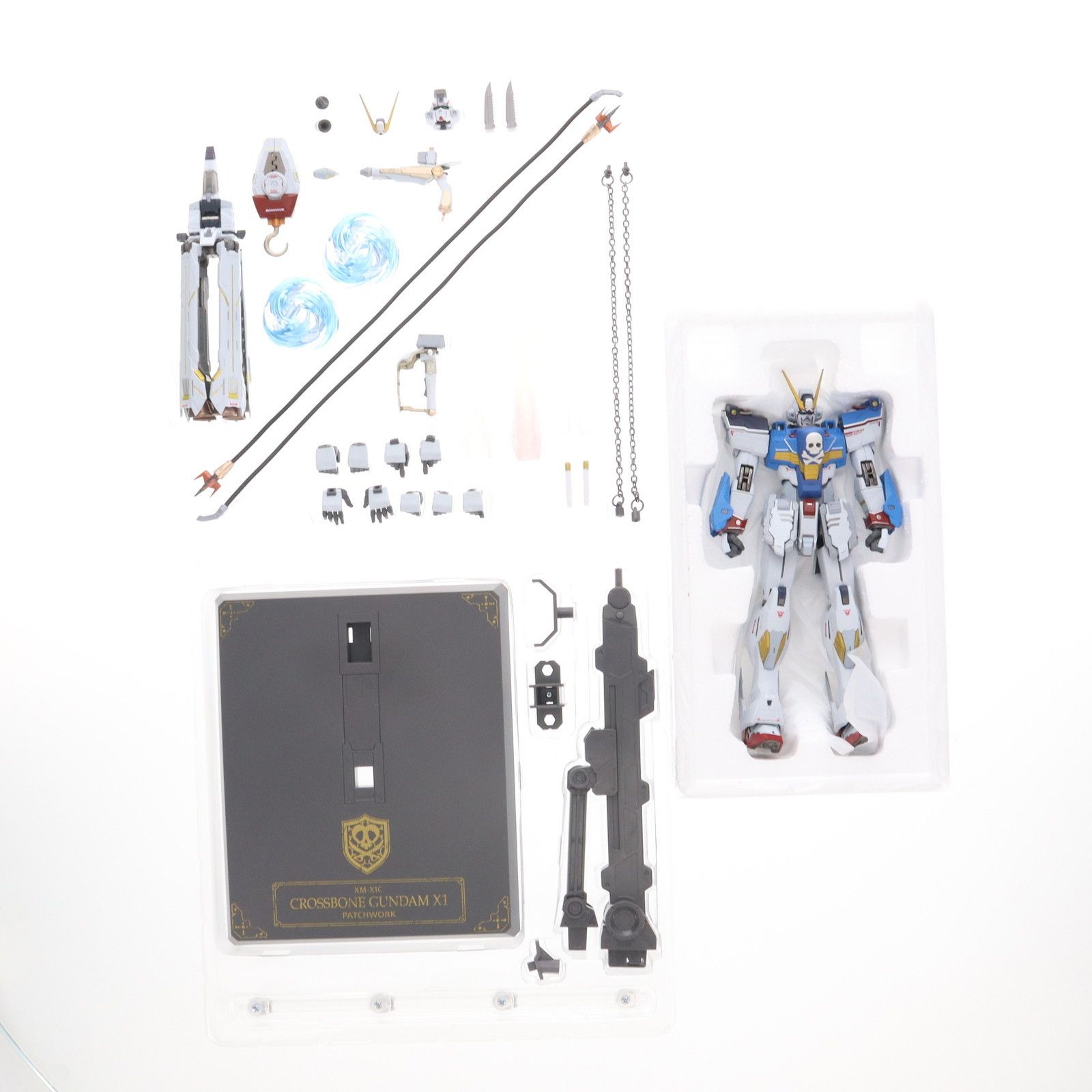 BANDAI - 魂ウェブ商店限定 L BUILD XM-X1 クロスボーン・ガンダムX1(パッチワーク) 機動戦士クロスボーン・ガンダム 完成品 可動フィギュア バンダイスピリッツ Amazon.co.jp: METAL BUILD クロスボーン・ガンダムX1（パッチ