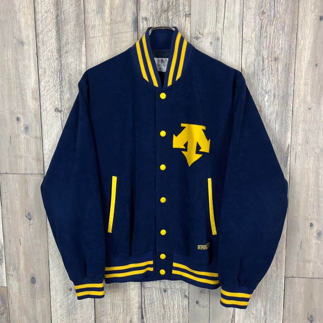 DESCENTE デサント 日本製 別珍 スタジャン ジャケット S - メルカリ