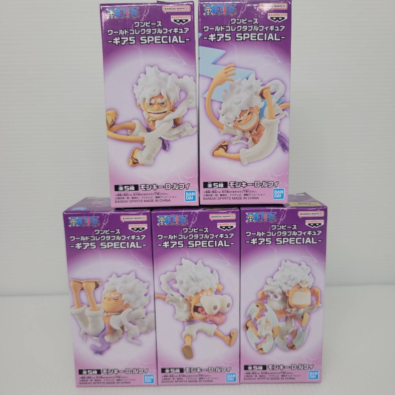 新品未開封】ワンピース ルフィ ギア5 ニカ ワーコレ ワールド 