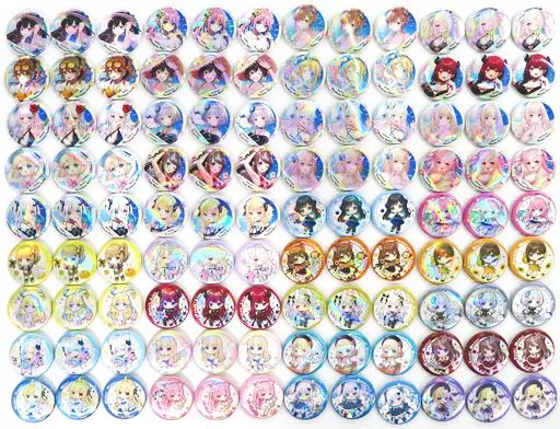 バッジ ピンズ 全108種フルコンプリートセット バーチャルYouTuber Re AcT ランダム缶バッジ C100グッズ