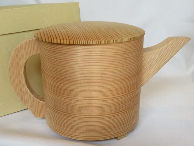 八月◇特売品）片山雅博作 木製本漆塗 螺鈿浜千鳥蒔絵 風炉用