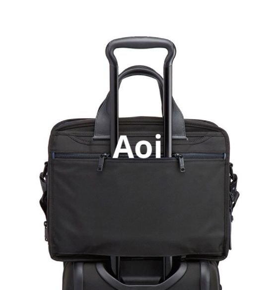 TUMI 2603141 オーガナイザーラップトップブリーフ ブラック - バッグ