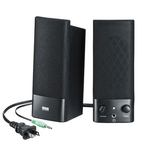 5個セット サンワサプライ マルチメディアスピーカー MM-SPL2N3X5