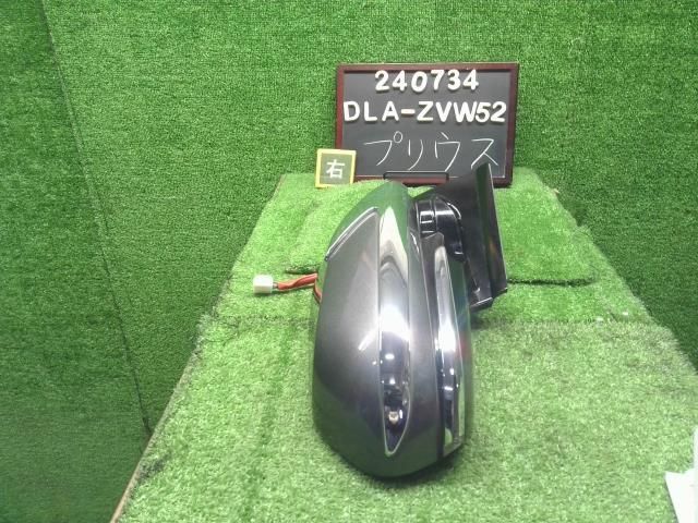 PHVプリウス DLA-ZVW52 右 運転席 ドアミラー サイドミラー 1G3 MurakamiG775 87910-47550 自社品番240734