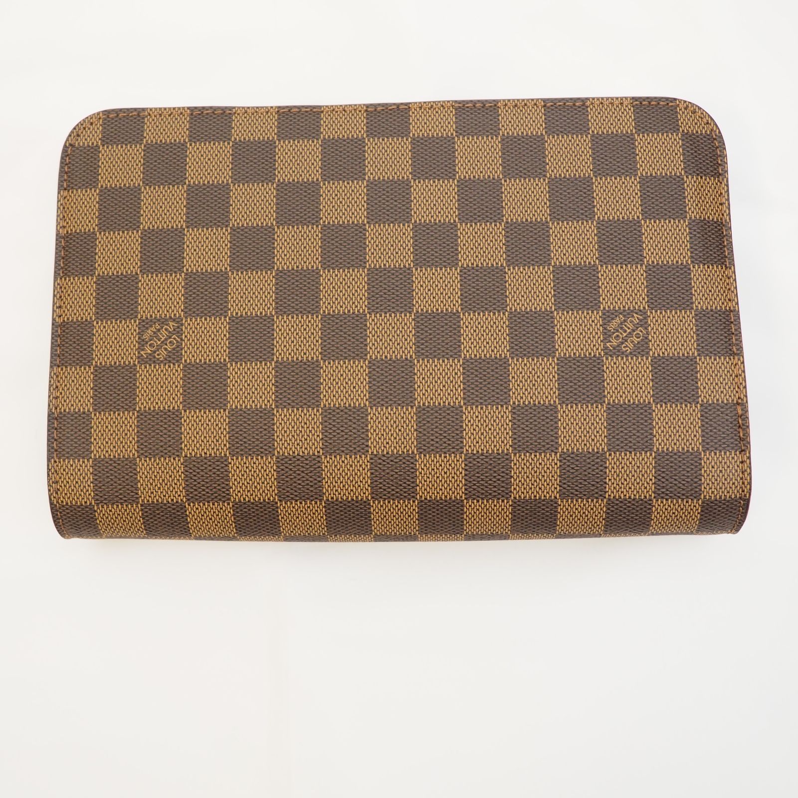 美品】LOUIS VUITTON ルイヴィトン ダミエ エベヌ ポルトフォイユ 