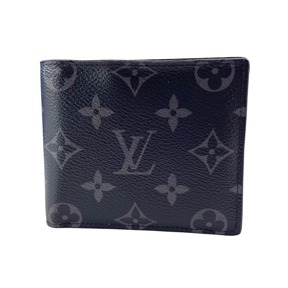 LOUIS VUITTON ルイ・ヴィトン ポルトフォイユ･マルコ NM M62545 モノグラム･エクリプス ブラック ノワール メンズ 折り財布 25004970 RD