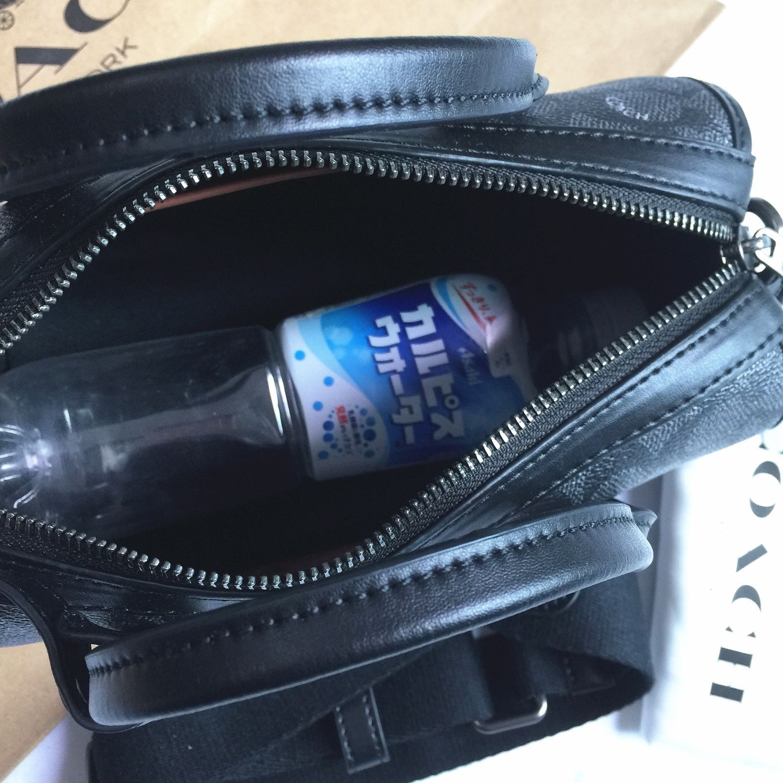 セール中】COACH コーチバッグ CA186 メンズミニボストンバッグ