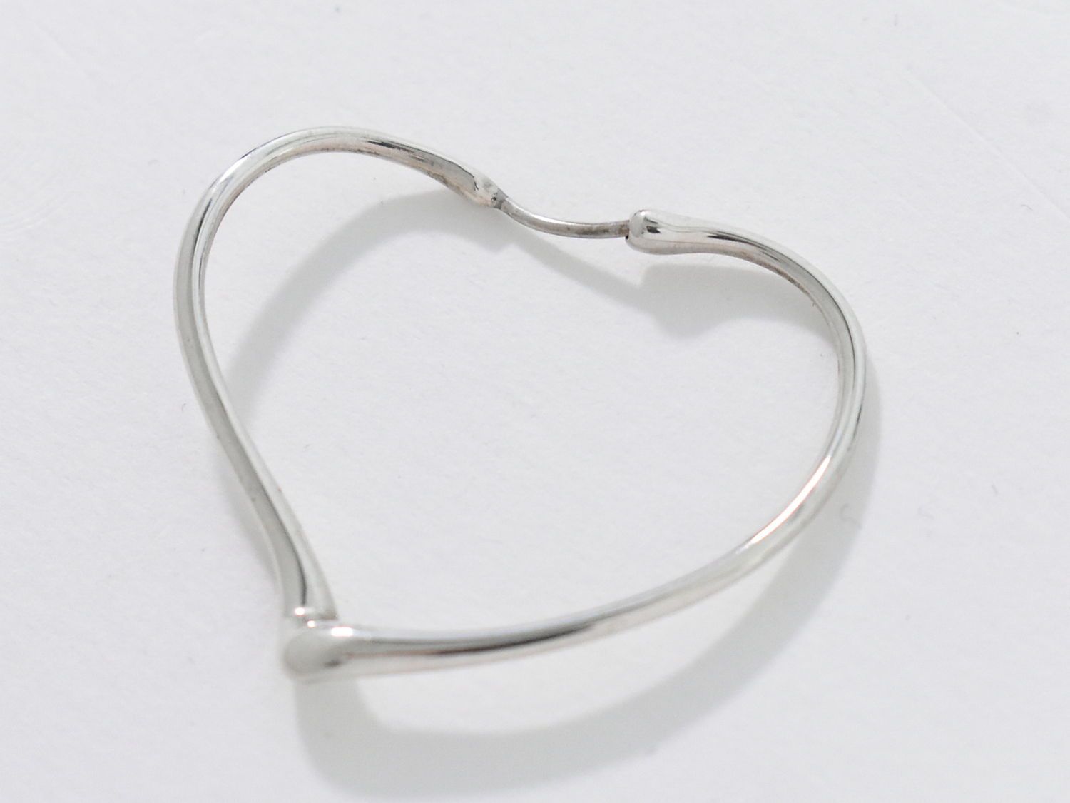 本物 ティファニー TIFFANY & Co. オープンハート ピアス 925