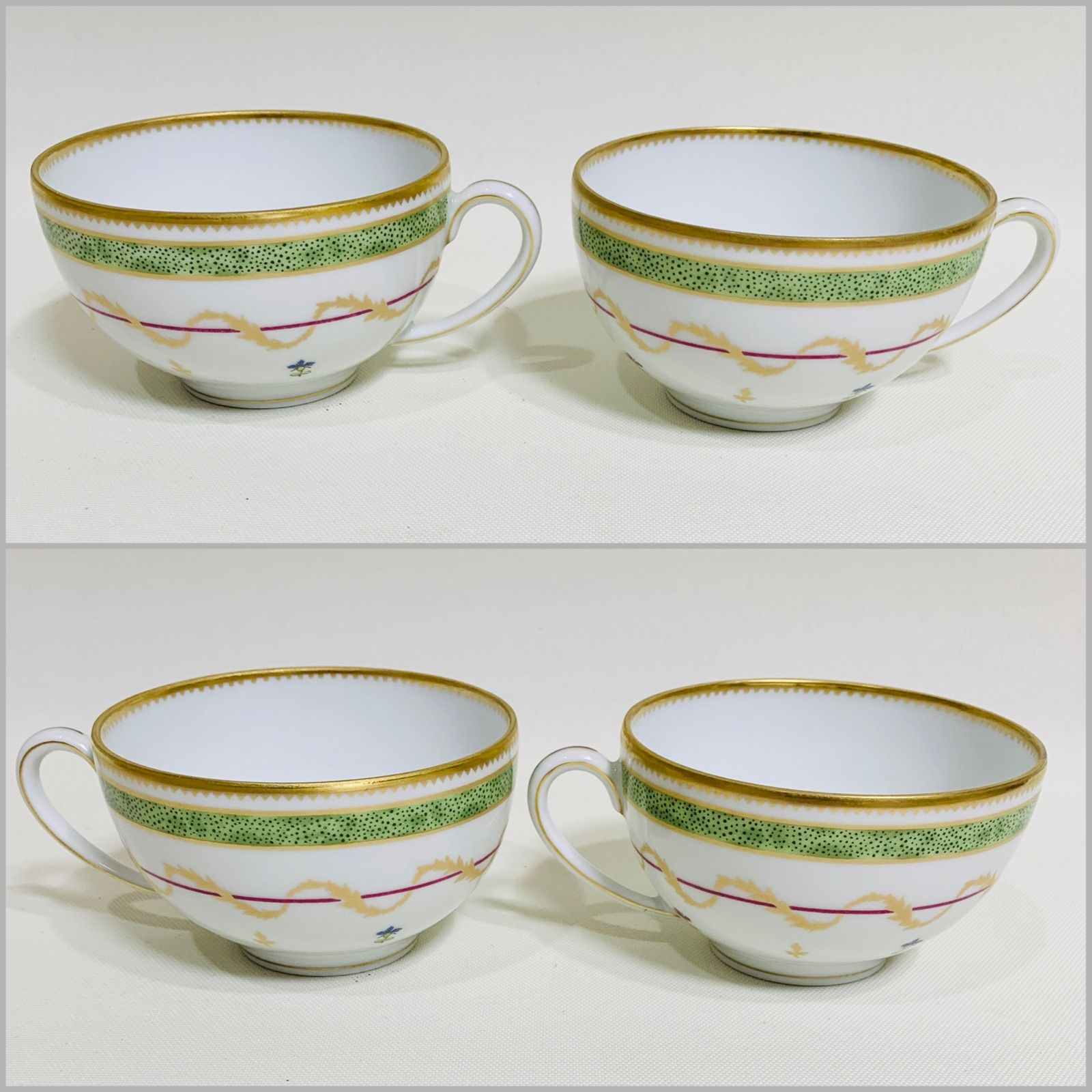 Haviland アビランド ヴューパリグリーンティーポットセット Haviland アビランド ヴューパリグリーンティーポットセット